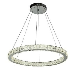 Dæmpbar Ring Loftslys Pendel Moderne Lysekrone Belysning Indendørs Lampe med Fjernbetjening