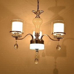 Moderne moderne galvaniseret funktion til Crystal Metal lysekrone