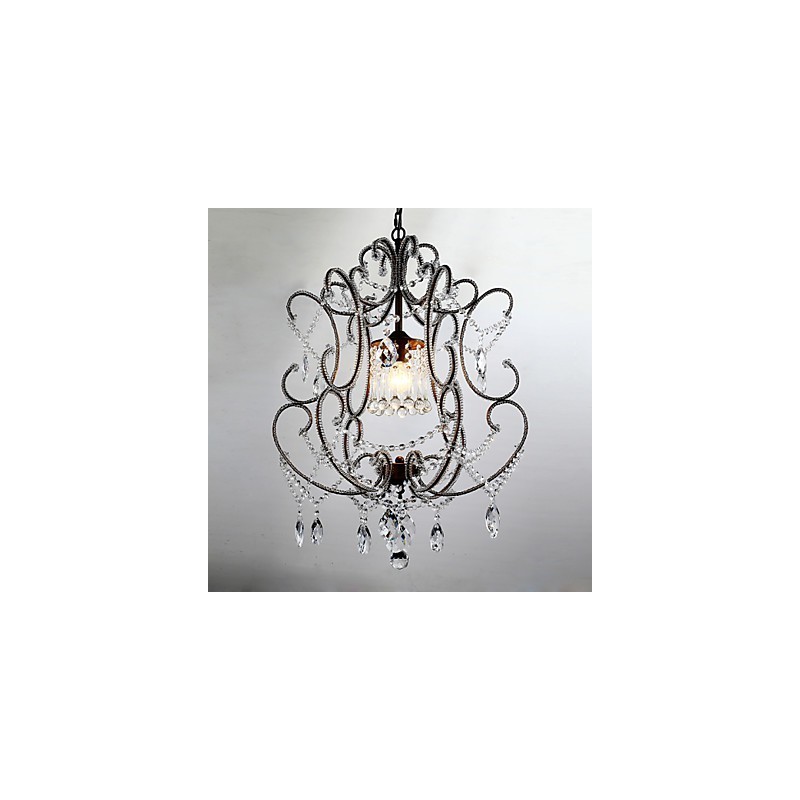 Moderne Lysekrone Design Vintage Lysekrone Loft Krystal lysarmatur Luster hængende lampe