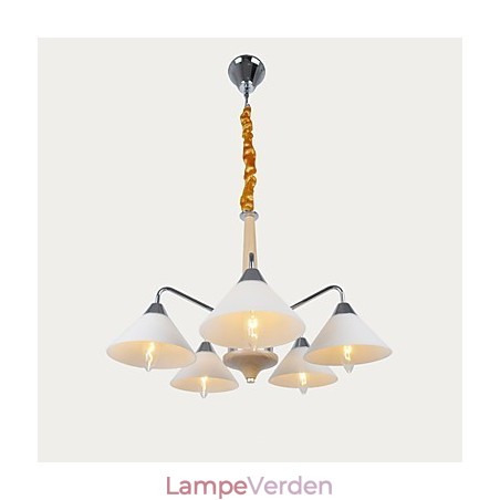 5 Light Modern Contemporary lysekrone til 5 Light Modern Contemporary lysekrone til