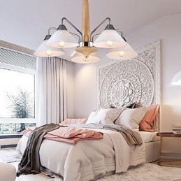 5 Light Modern Contemporary lysekrone til