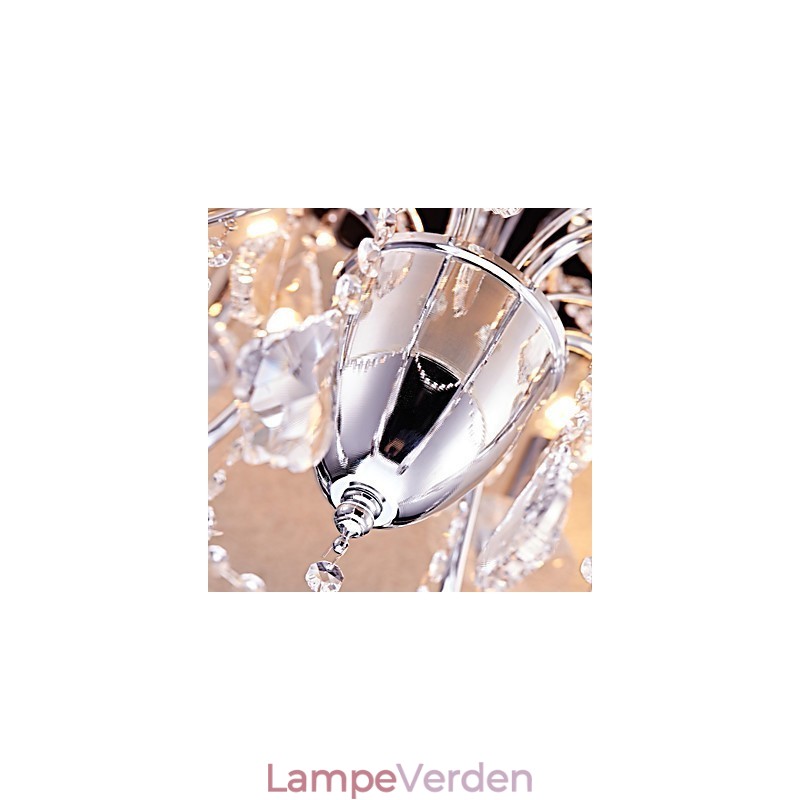 Moderne Moderne Traditionel Klassisk Country Chrome-funktion til Crystal Mini Style Designere Metal lysekrone