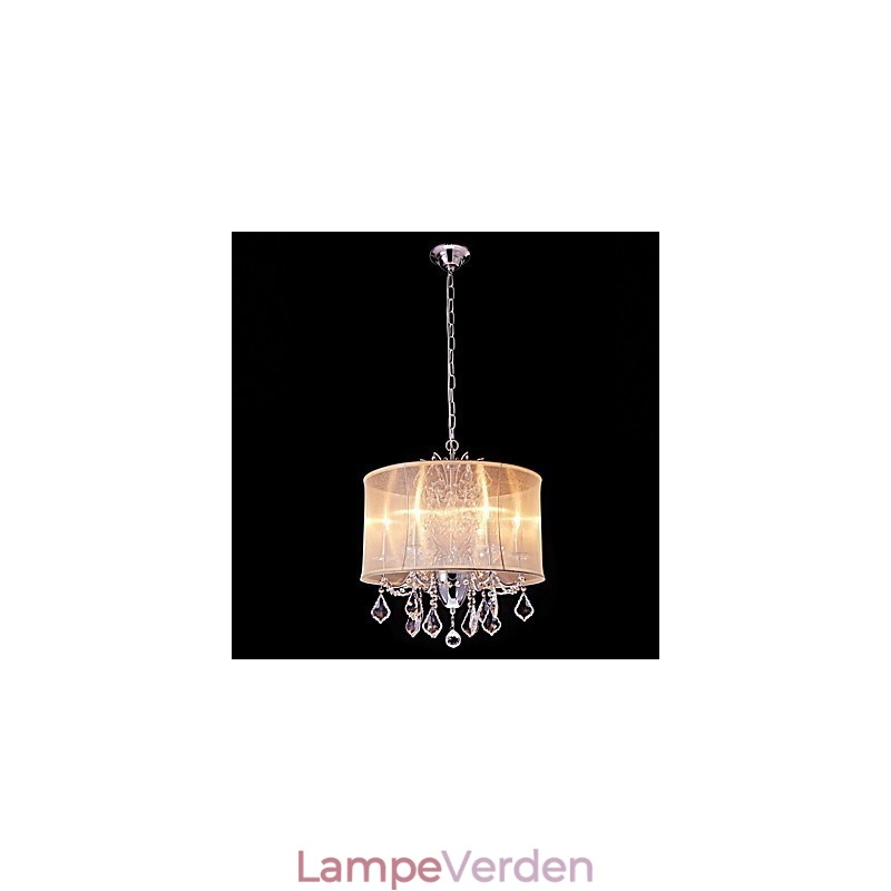 Moderne Moderne Traditionel Klassisk Country Chrome-funktion til Crystal Mini Style Designere Metal lysekrone