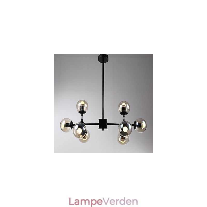 Traditionel klassisk retro maleri funktion til mini-stil metal lysekrone