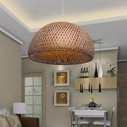 Vintage Creative Home Bambus lysekrone