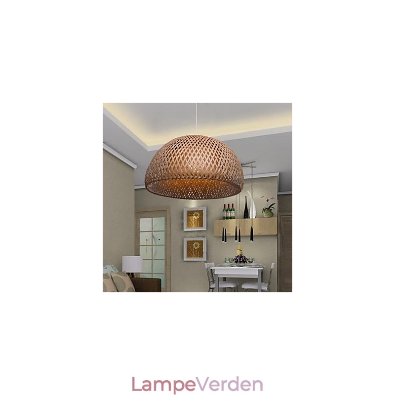 Vintage Creative Home Bambus lysekrone