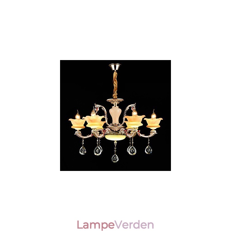 Moderne moderne traditionel klassisk zinklegering funktion til Crystal Mini Style metal pendel
