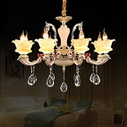 Moderne moderne traditionel klassisk zinklegering funktion til Crystal Mini Style metal pendel