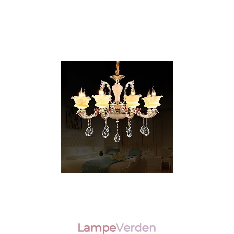 Moderne moderne traditionel klassisk zinklegering funktion til Crystal Mini Style metal pendel