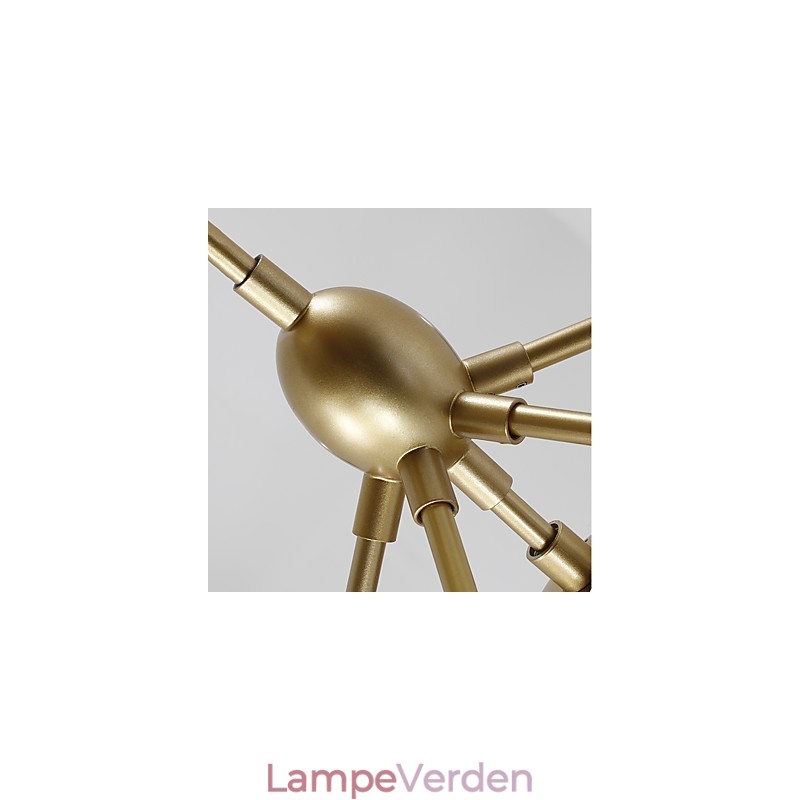 Ti lys Post Moderne Europa Style Modo Metal Glas Pendel Lampe Foyeren Dekorer Industriel Lysekrone Lampe