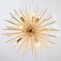 Retro Imitation Copper Creative line 10 lys