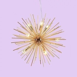 Retro Imitation Copper Creative line 10 lys