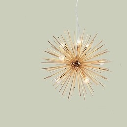 Retro Imitation Copper Creative line 10 lys