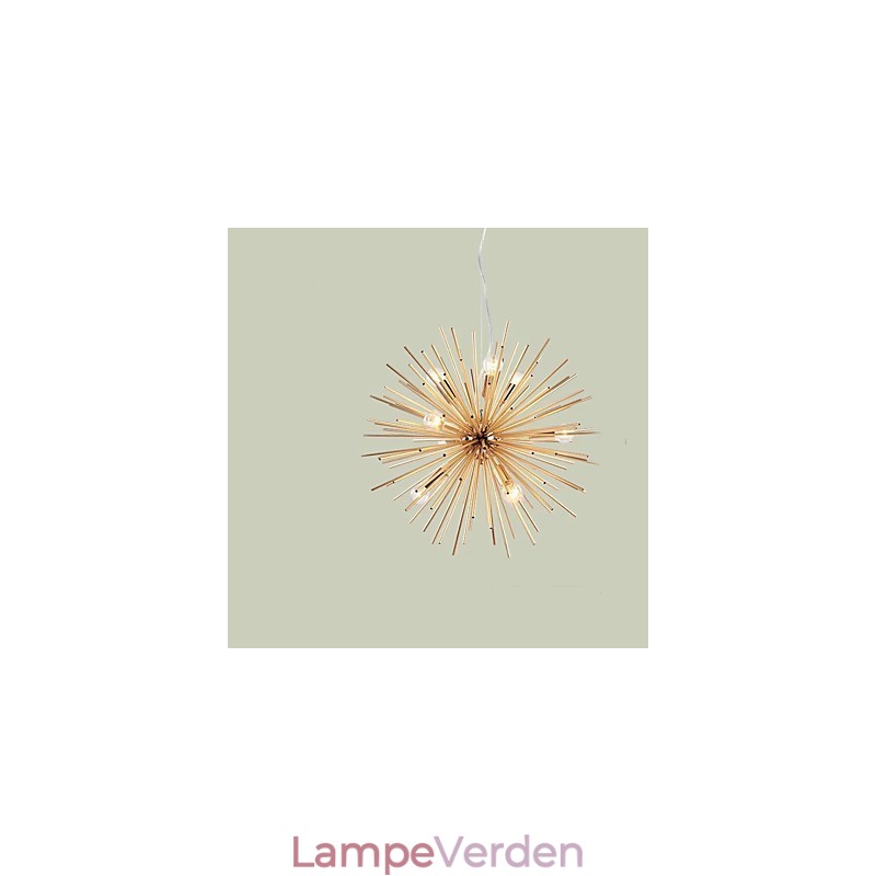 Retro Imitation Copper Creative line 10 lys