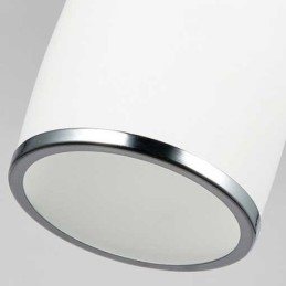 1 lys Moderne moderne integreret metal pendel