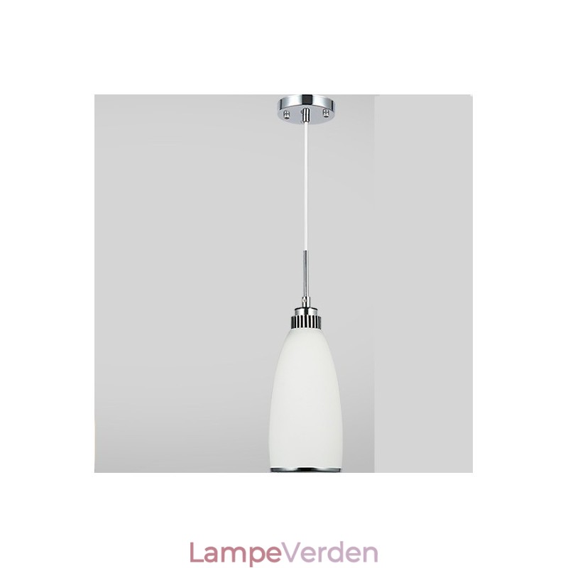 1 lys Moderne moderne integreret metal pendel