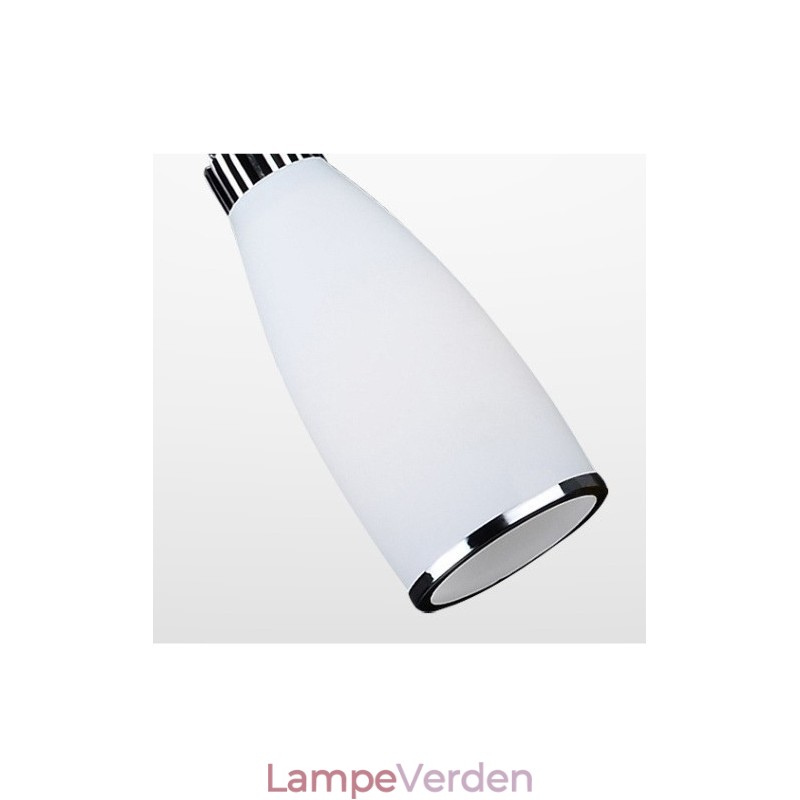 1 lys Moderne moderne integreret metal pendel