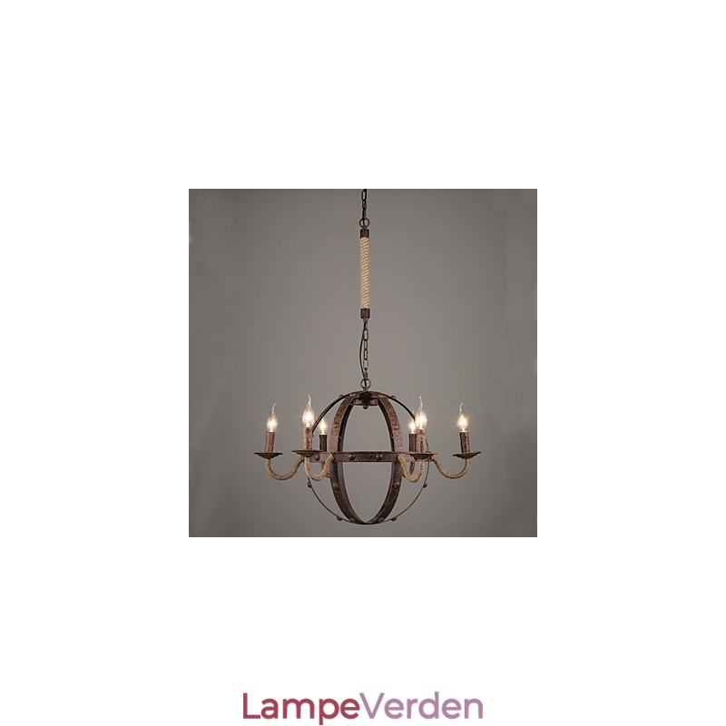 Lysekrone vintage metal