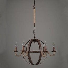 Lysekrone vintage metal
