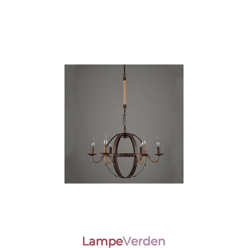 Lysekrone vintage metal