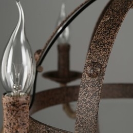 Lysekrone vintage metal