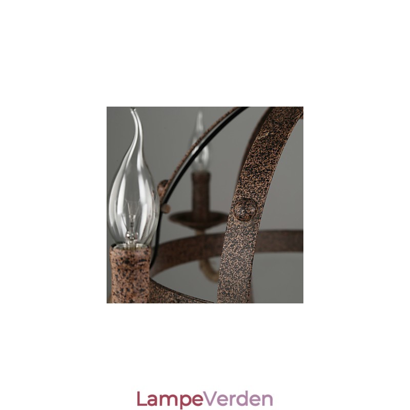 Lysekrone vintage metal