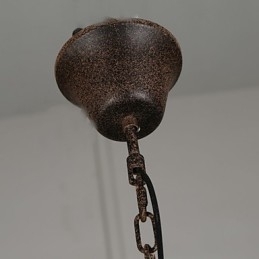 Lysekrone vintage metal