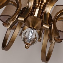 Lysekrone moderne moderne metal