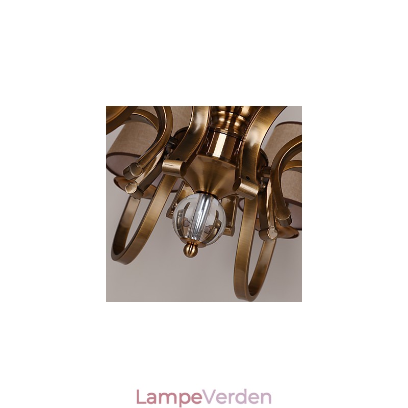 Lysekrone moderne moderne metal