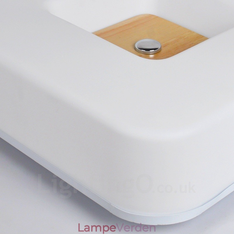 Moderne moderne nordisk stil flush-mount loftslamper med akrylskærm