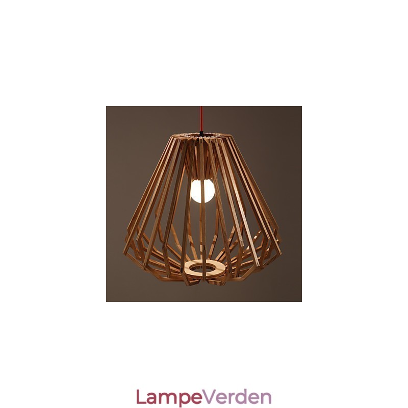 Lysekrone Mini Style Traditionel Klassisk Træ Bambus