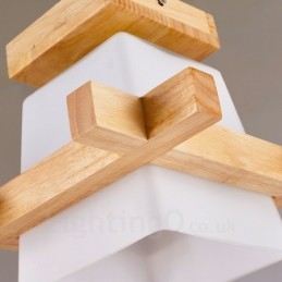 1 lys moderne moderne nordisk stil flush-mount loftslamper med glasskærm