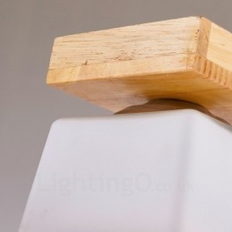 1 lys moderne moderne nordisk stil flush-mount loftslamper med glasskærm