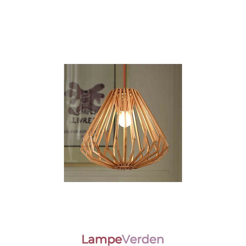 Lysekrone Mini Style Traditionel Klassisk Træ Bambus