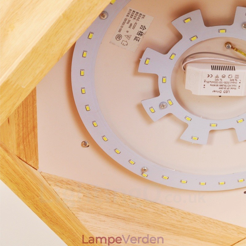 Moderne moderne nordisk stil flush-mount loftslamper med akrylskærm