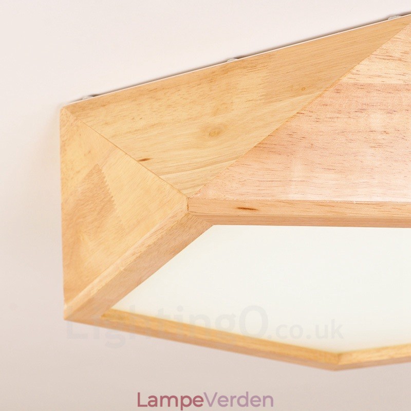 Moderne moderne nordisk stil flush-mount loftslamper med akrylskærm