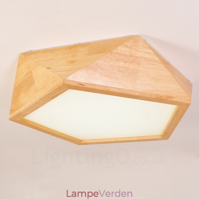 Moderne moderne nordisk stil flush-mount loftslamper med akrylskærm
