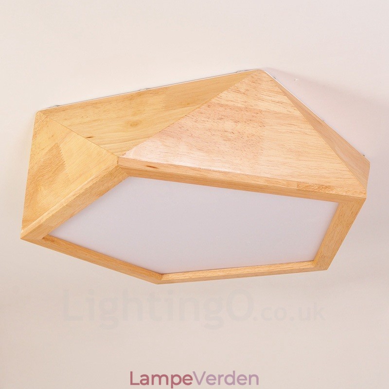 Moderne moderne nordisk stil flush-mount loftslamper med akrylskærm