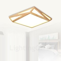Moderne moderne nordisk stil flush-mounted loftslamper med akrylskærm