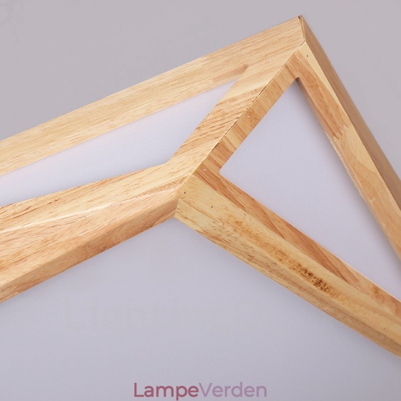 Moderne moderne nordisk stil flush-mounted loftslamper med akrylskærm