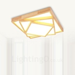 Moderne moderne nordisk stil flush-mount loftslamper med akrylskærm