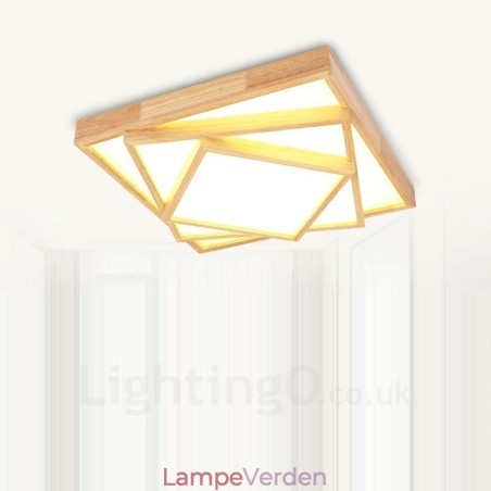Moderne moderne nordisk stil flush-mount loftslamper med akrylskærm Moderne moderne nordisk stil flush-mount loftslamper med akrylskærm