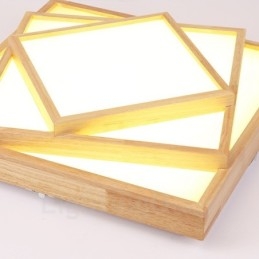 Moderne moderne nordisk stil flush-mount loftslamper med akrylskærm