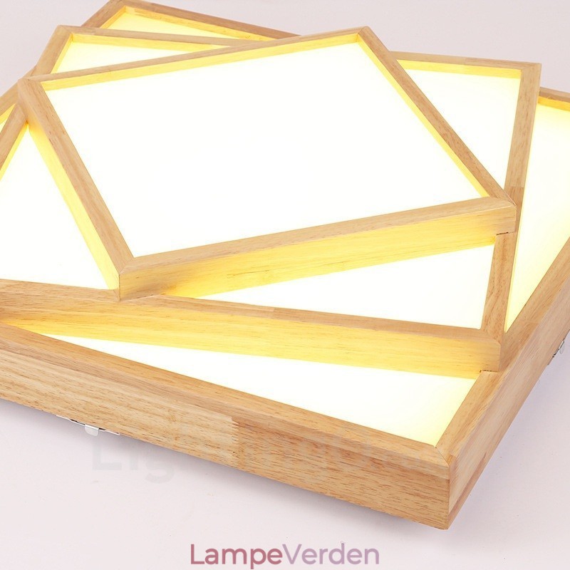 Moderne moderne nordisk stil flush-mount loftslamper med akrylskærm