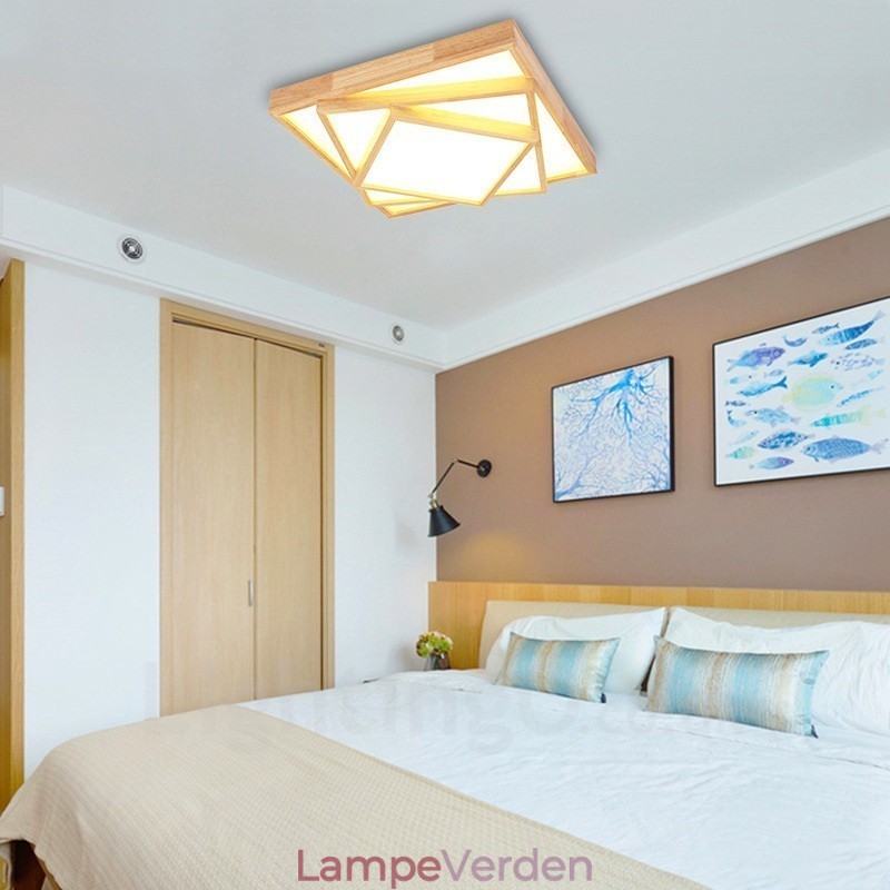 Moderne moderne nordisk stil flush-mount loftslamper med akrylskærm