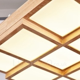 Moderne moderne nordisk stil flush-mounted loftslamper med akrylskærm