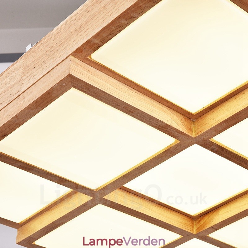 Moderne moderne nordisk stil flush-mounted loftslamper med akrylskærm