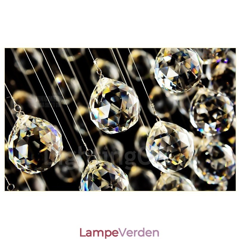 Moderne crystal loft pendel lys indendørs lysekrone belysning lamper armaturer