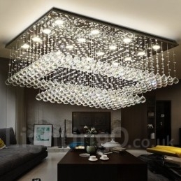 Moderne crystal loft pendel lys indendørs lysekrone belysning lamper armaturer