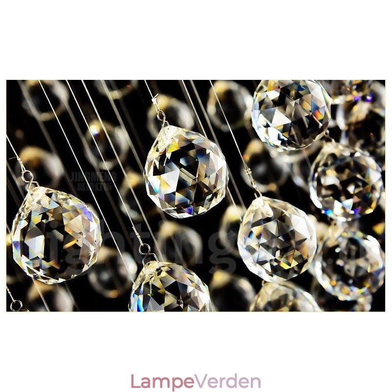 Moderne crystal loft pendel lys indendørs lysekrone belysning lamper armaturer